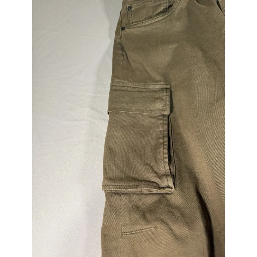 Polo Ralph Lauren Cargo Pants Olive Green 29x30 Stretch Utility Y2K